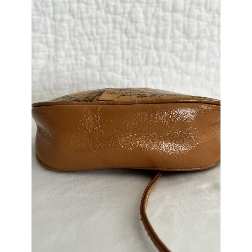 Alviero Martini Globe Print Mini Crossbody Bag - Picture 7 of 11